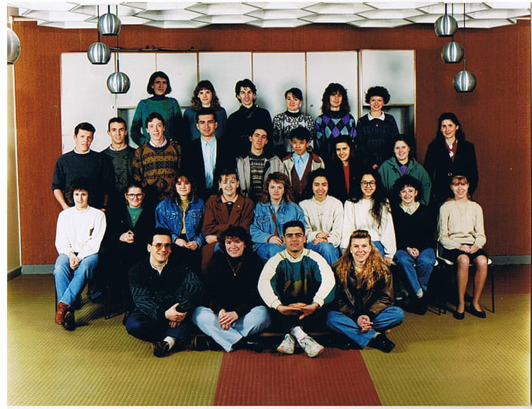 Photo de classe TSIG1 de 1991, Chopin - Bts Informatique De Gestion ...