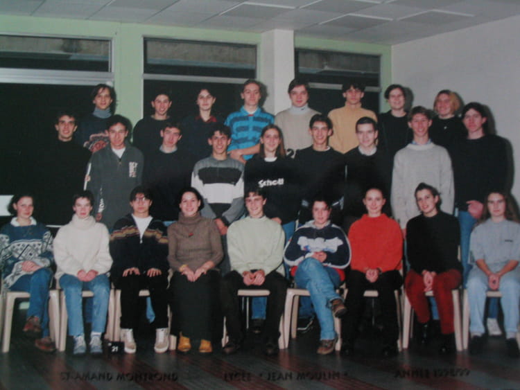Photo de classe Terminale S de 1999, Lycée Jean Moulin - Copains d'avant
