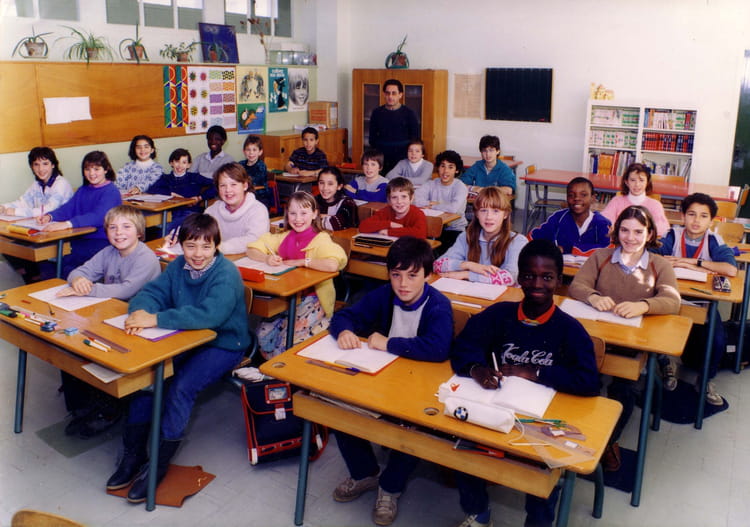 Photo de classe Cm2 de 1986, Ecole Louis Petit (Saint Jean De Braye