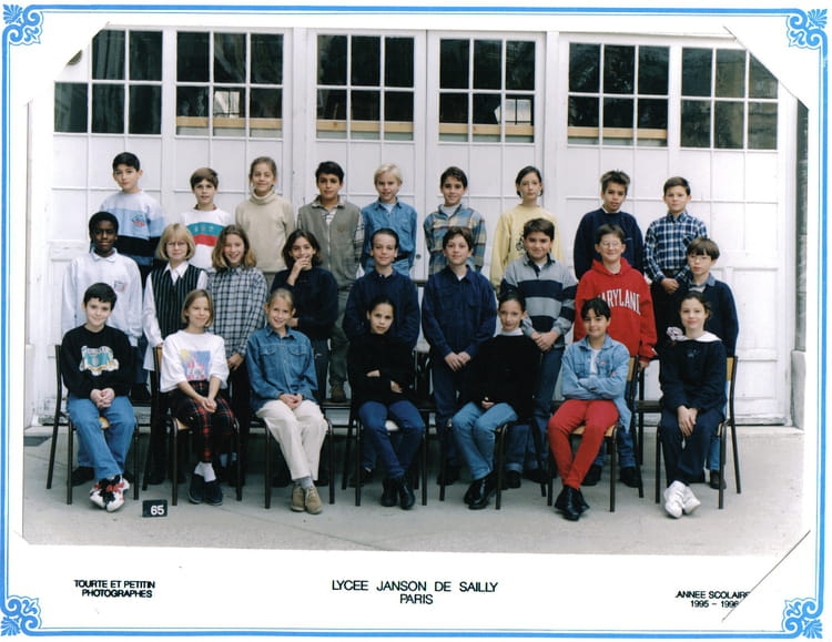 Photo de classe 6eme 5 de 1996, Collège Janson De Sailly - Copains d'avant