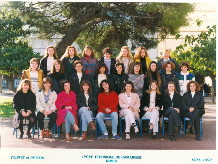 Photo de classe BTS 1ère TSSA de 1991, Lycée De La Camargue - Copains d ...