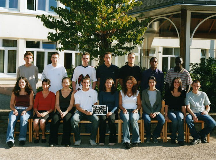 Photo de classe UCGO2 bts 2em année compta de 2005, Notre Dame D ...