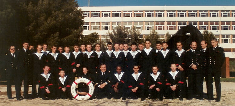 Patch Marine POLE ECOLE MED - Insigne Nageurs De Combat, école De Plongée CIN Saint-Mandrier