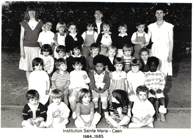 Photo de classe Petite section de 1983, ECOLE SAINTE MARIE - Copains d ...