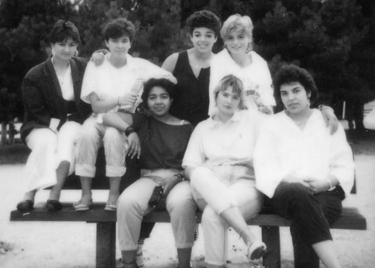 Photo de classe Compta de 1987, Lycée Professionnel Victor Puiseux