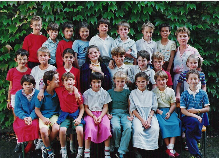 Photo de classe CE2 1987/1988 de 1988, DAMIEN ALLARD Copains d'avant