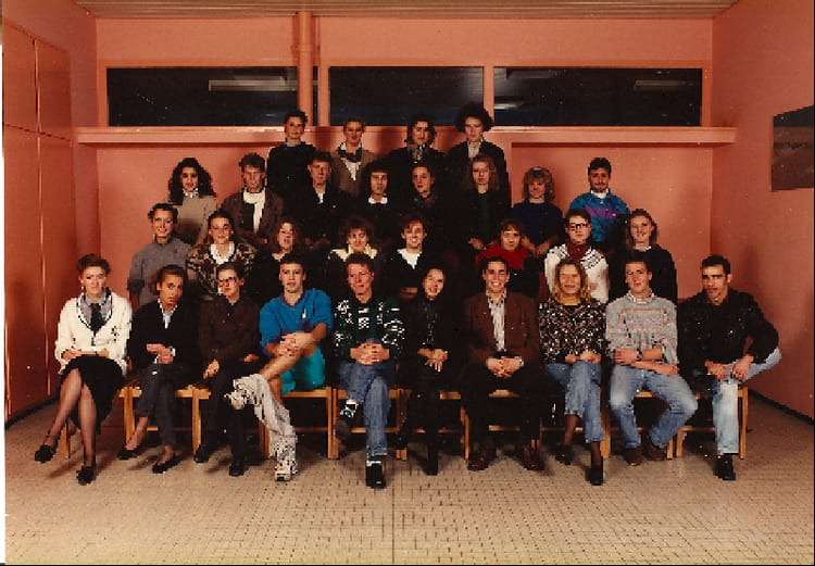 Photo de classe 1ère année bts de 1990, Lycée René Cassin - Copains d'avant