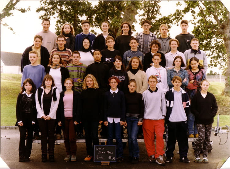 Photo de classe 2nde 1 de 1999, Lycée Jean Macé - Copains d'avant