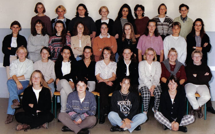 Photo de classe BTS AD 1ère année de 1997, Lycée Michel Anguier ...