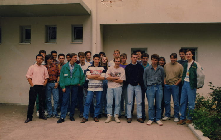 Photo de classe Bts mai 1er année de 1992, Lycée Blaise Pascal ...