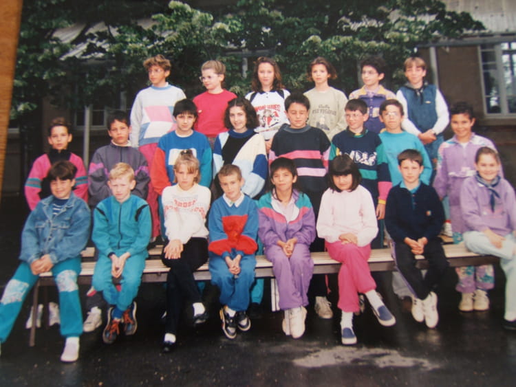 Photo de classe CM2 - 90-91 de 1990, ECOLE PRIMAIRE - Copains d'avant