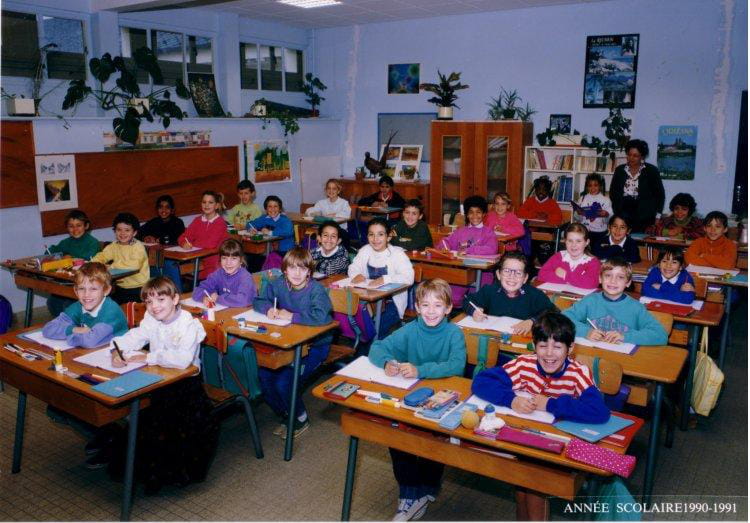 Photo de classe CE2 de 1990, Ecole Louis Petit (Saint Jean De Braye