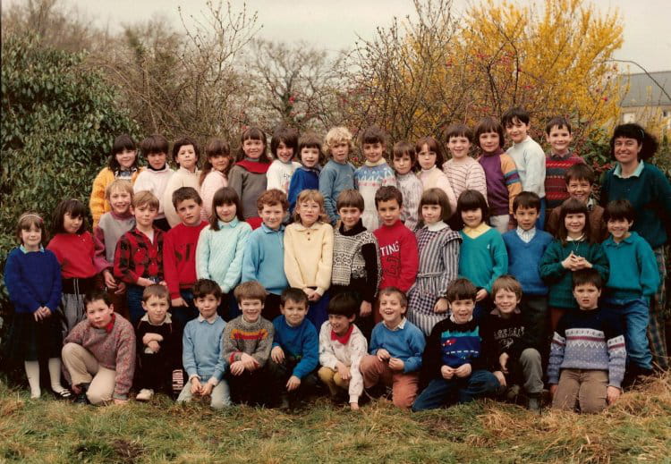 Photo de classe Cp de 1985, Ecole Sainte Marie (La Chapelle Des Marais ...