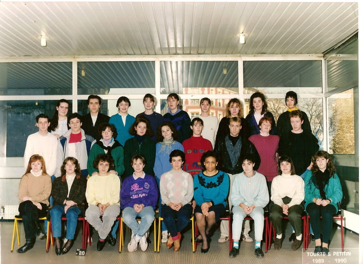 Photo de classe 1ere année BTS AB de 1990, ECOLE NATIONALE DE CHIMIE ...