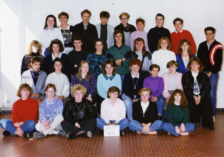 Photo de classe BTS 1 COMPTABILITE & GESTION de 1990, Lycée Jean De La ...