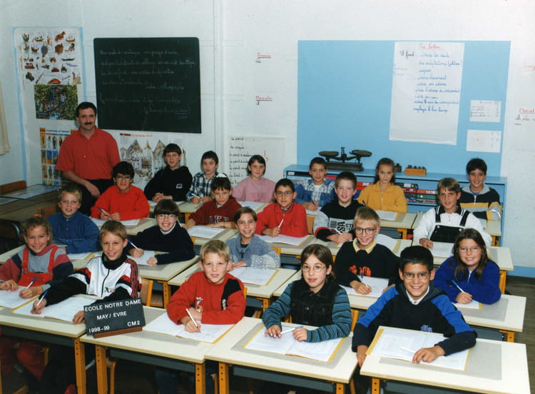Photo de classe Cm2 de 1999, ECOLE PRIMAIRE NOTRE DAME Copains d'avant