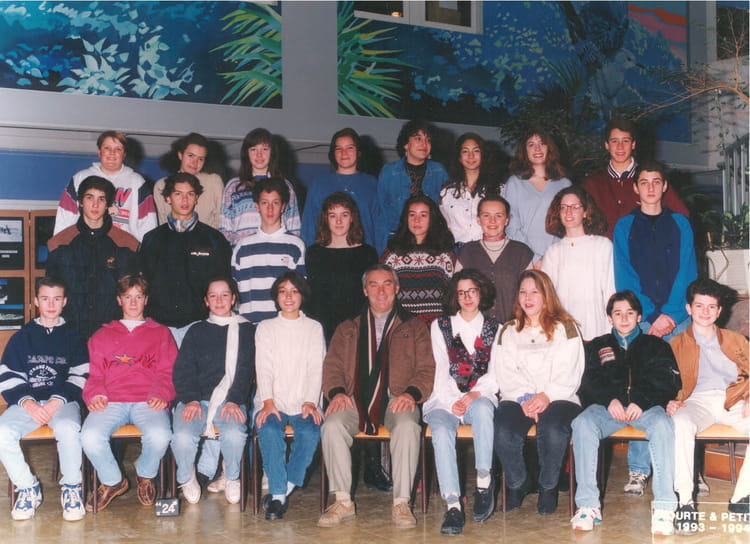 Photo de classe 3 ieme de 1993, Collège De La Colle Sur Loup Copains