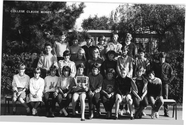 Photo de classe 5eme9 de 1984, Collège Claude Monet - Copains d'avant