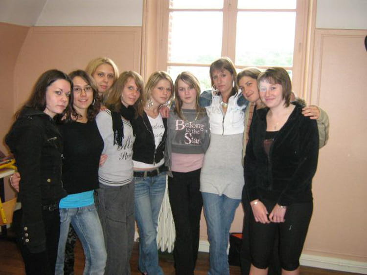 Photo de classe 1ere STG de 2007, Lycée Michel Anguier - Copains d'avant