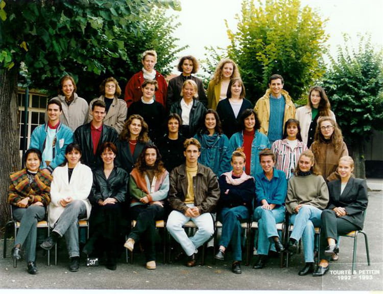 Photo de classe 2ème Année BTS Commerce International de 1992, Bts ...