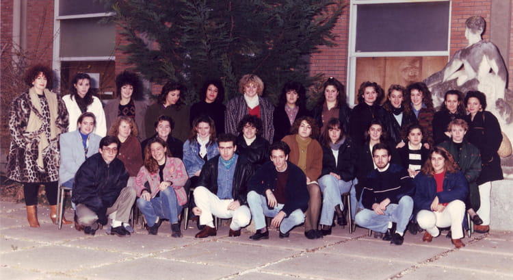Photo de classe BTS Tourisme 2 de 1990, Lycée Francois Arago - Copains ...