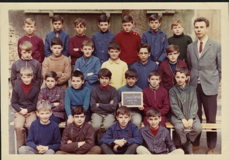 Photo de classe Cm 2 de 1970, Ecole La Sainte Famille (Toul) Copains