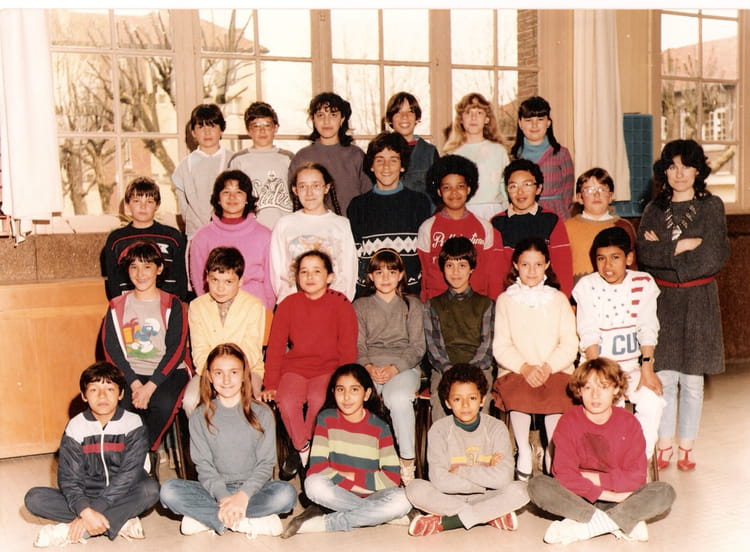 Photo de classe CM2 1984-1985 de 1984, Ecole Jean-baptiste Clément