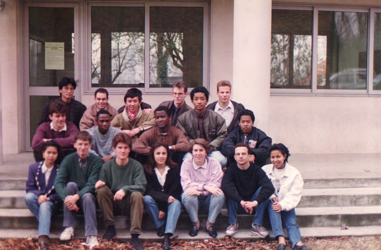 Photo de classe BTS Infomartique 1ère 1991 - 19992 de 1992, Collège ...