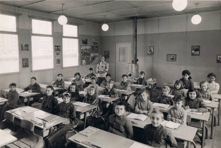 Photo de classe école dauphine de 1963, ECOLE DAUPHINE Copains d'avant