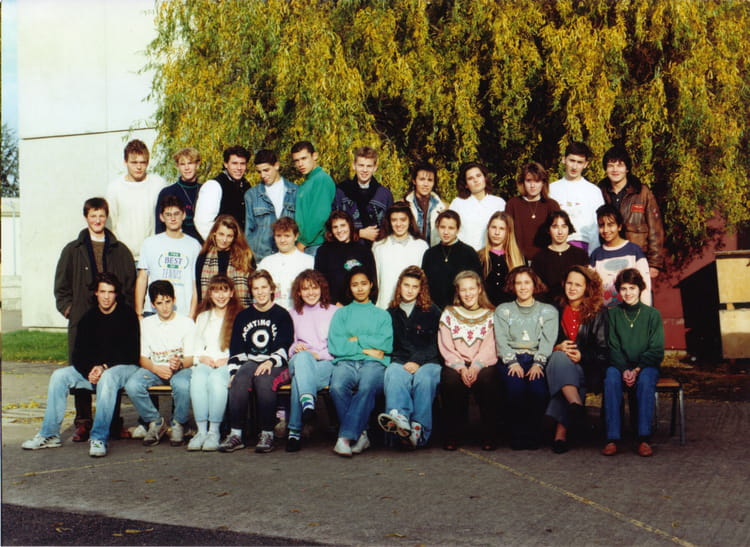 Photo de classe Seconde 90 -91 de 1991, Lycée René Cassin - Copains d'avant