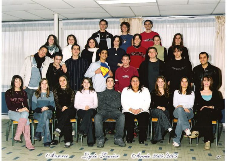 Photo de classe Terminale STT 1 de 2005, Lycée Fourier - Copains d'avant
