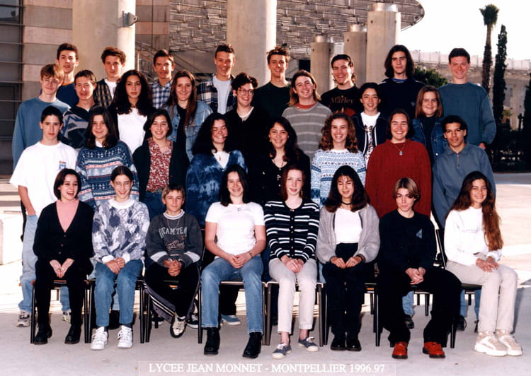 Photo de classe 202 de 1997, Lycée Jean Monnet - Copains d'avant