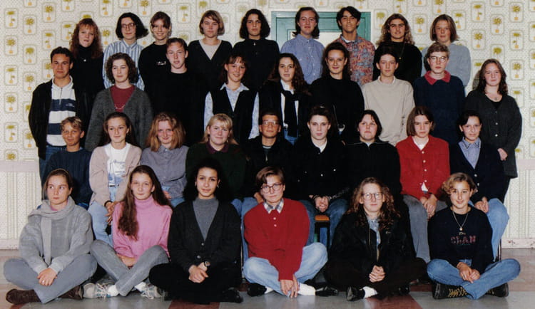 Photo de classe 2nde 7 de 1994, Lycée Michel Anguier - Copains d'avant
