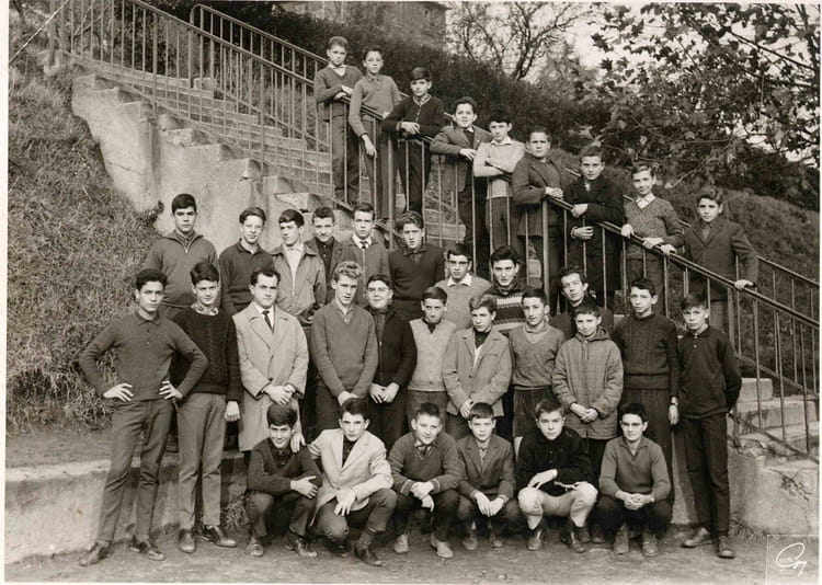 Photo de classe 4eme de 1962, Lycée Saintebarbe Copains d'avant