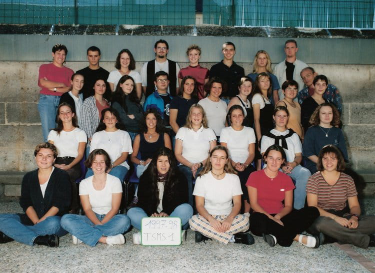 Photo de classe T SMS de 1998, Lycée Privé Saintemarthe Chavagnes