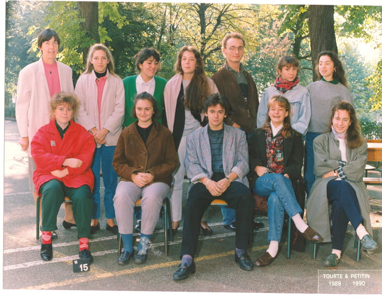 Pascal Rioux Photo de classe T f11 de 1989, Lycée La Bruyère - Copains d'avant