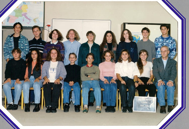 Photo de classe 3°1 de 1994, Collège Rayet Copains d'avant