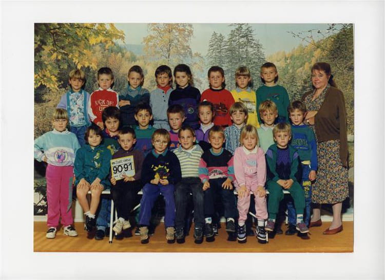Photo de classe CP de 1990, Ecole Georges Brassens (Gournay En Bray ...