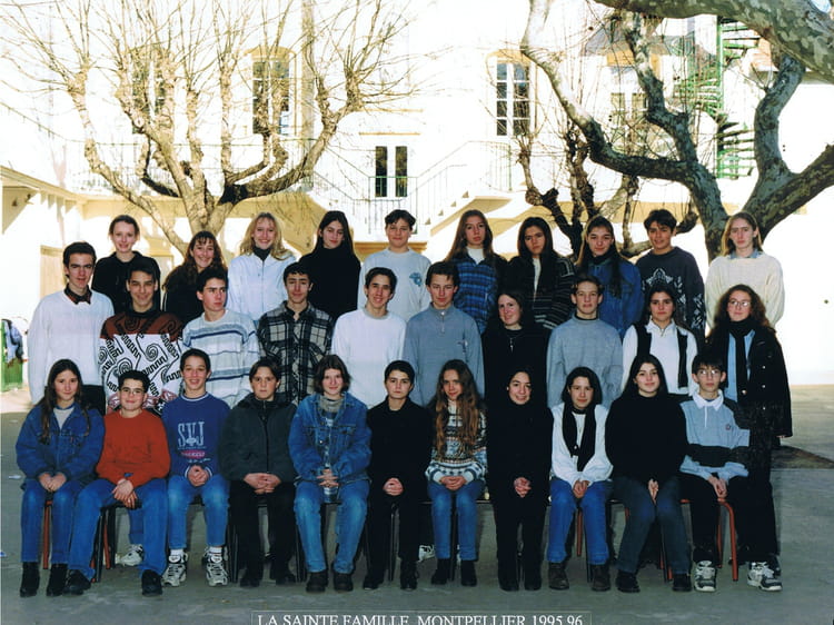 Photo de classe 3 ième de 1995, Collège De La Saintefamille Copains d'avant