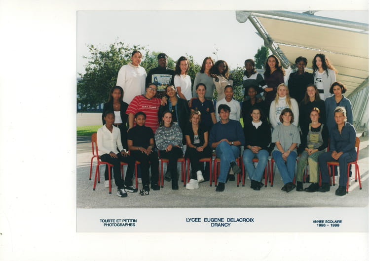 Photo de classe Terminale SMS de 1999, Lycée Eugène Delacroix Copains