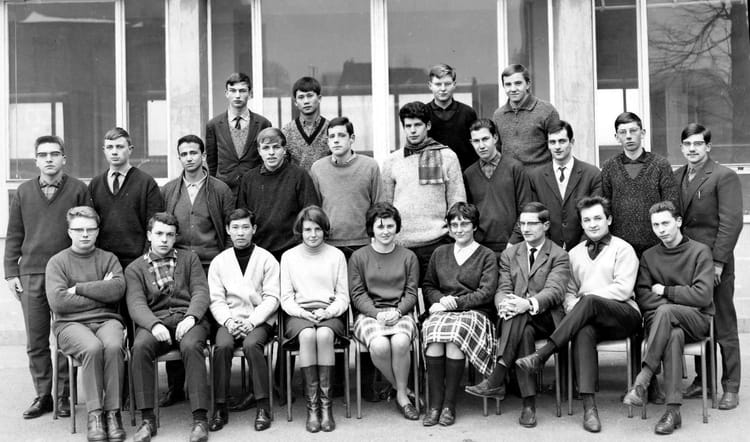 Photo de classe Math. Sup de 1964, Lycée Albert Châtelet Copains d'avant