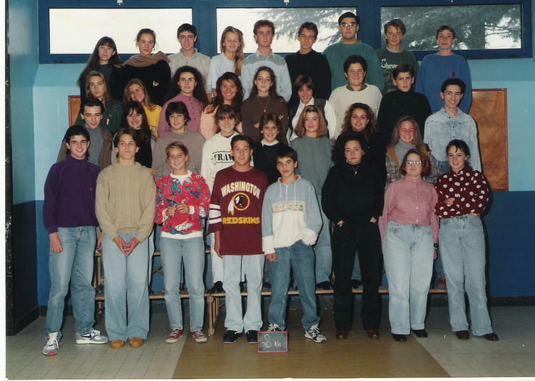 Photo de classe 2nd14 1991-1992 de 1991, Lycée René Cassin - Copains d ...