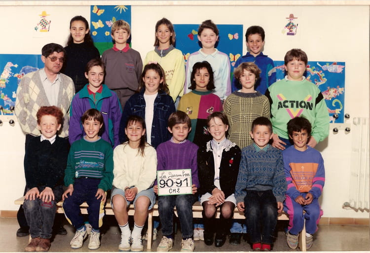 Photo de classe CM2 de 1990, ECOLE PRIMAIRE - Copains d'avant