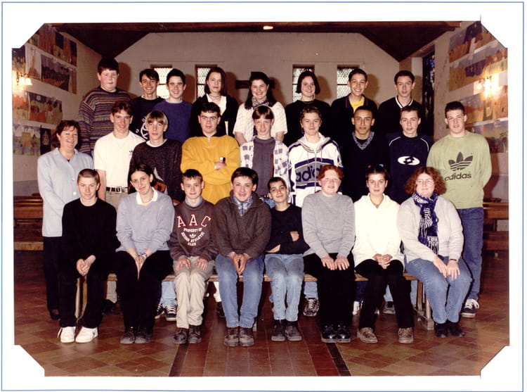 Photo de classe 3 eme B de 1998, Collège Notre-dame De L'assomption ...