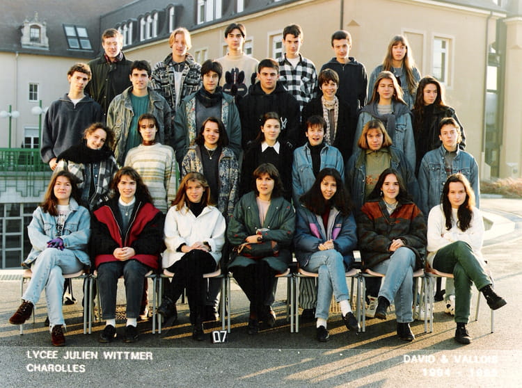 Photo de classe 1ereS de 1995, LEGTPJULIEN WITTMER - Copains d'avant