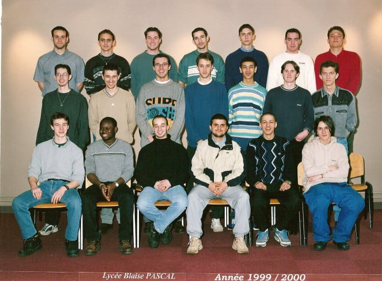 Photo de classe BTS Prod année 1999/2000 de 1970, Lycée Blaise Pascal ...
