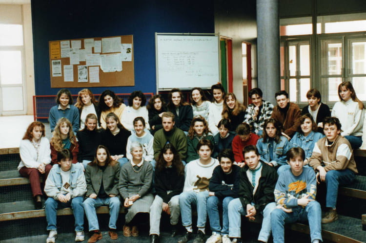 Photo de classe Seconde G de 1991, Lycée Louise Michel - Copains d'avant