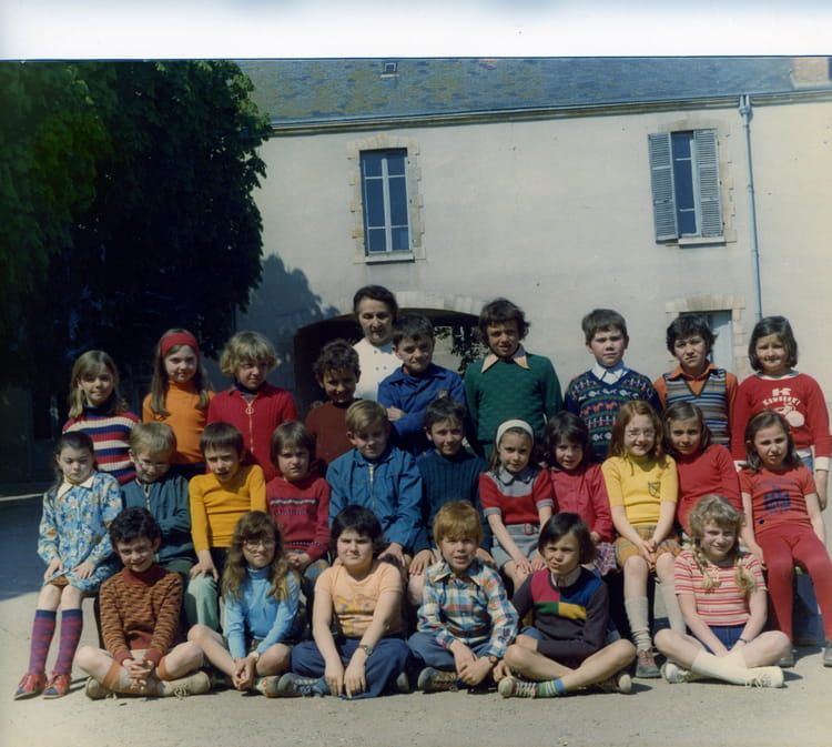 Photo de classe CE1 19721973 de 1973, ECOLE SAINT GREGOIRE Copains d'avant