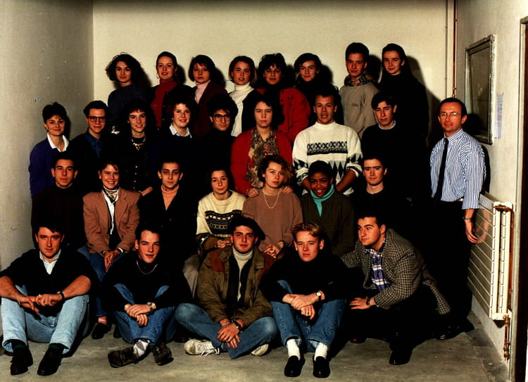 Photo de classe BTS Action Commerciale de 1990, Lycée Prive De L Est ...