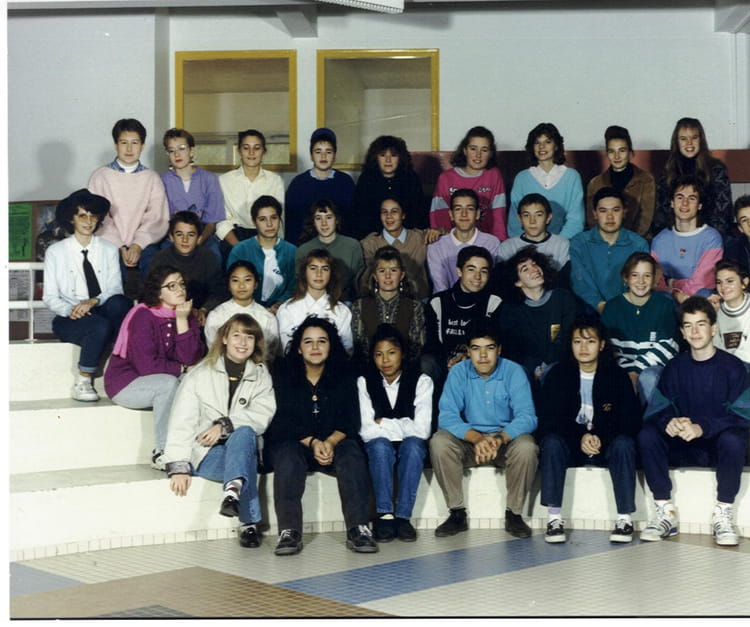 Photo de classe 2nde Lycée Jean moulin de 1989, Lycée Jean Moulin ...
